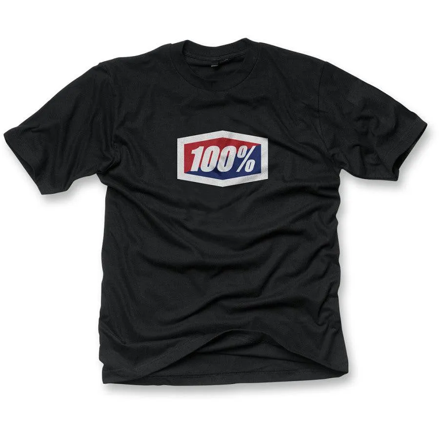 100% Youth Official T-Shirt - Black