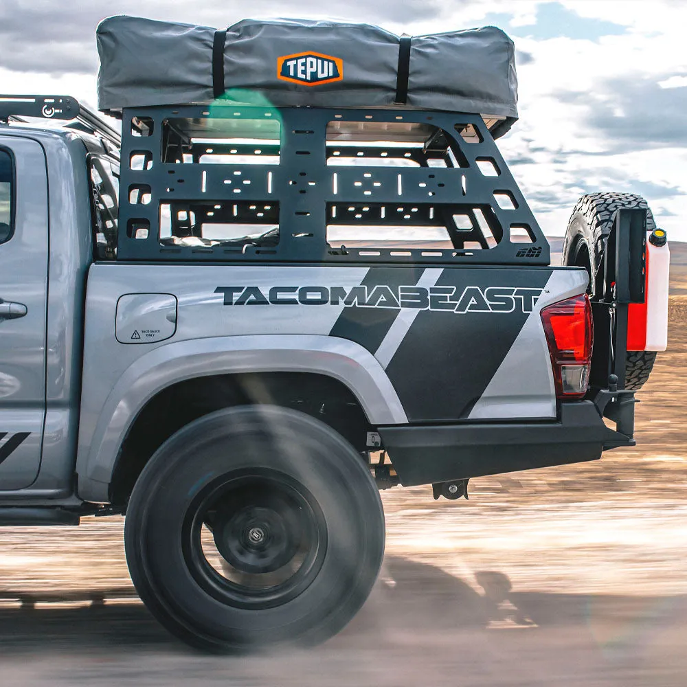 2005-2023 Toyota Tacoma Roof Rack Height Bed Rack