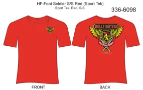 336-6098 Sport Tek, Short Sleeve, Hellfighter Foot Soldier (Red)