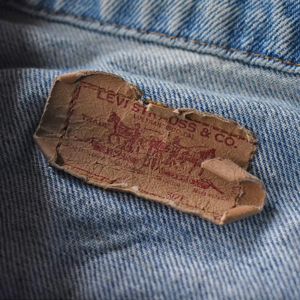 80’s Levi's デニムジャケット XLサイズ！ USA製 231115