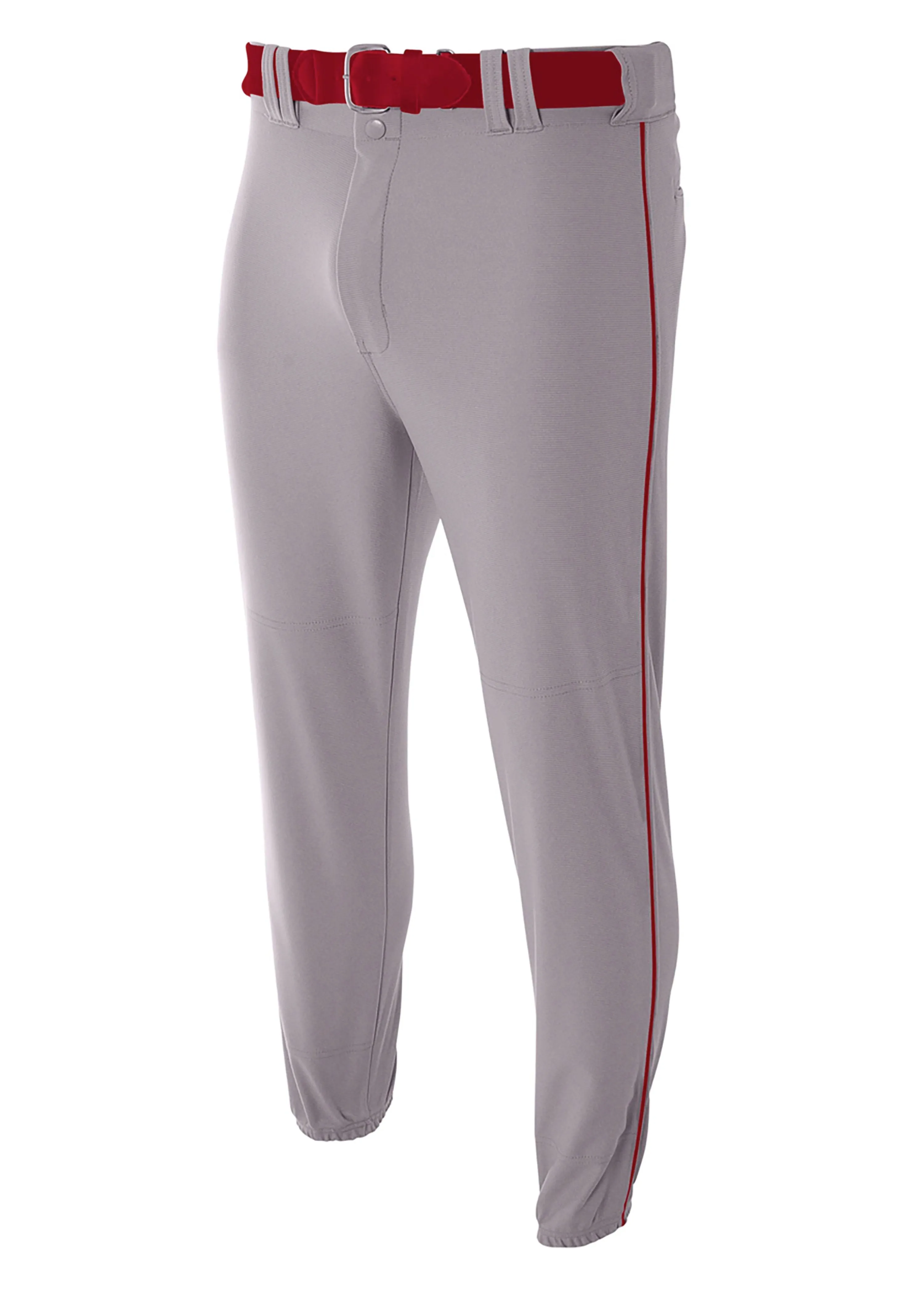 A4 Mens Pro-Style Elastic Bottom Baseball Pant