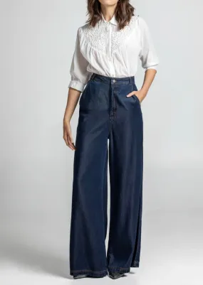 Amalfi Pant Deep Blue