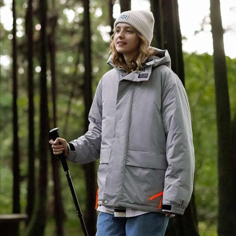 American Street Windproof Hooded Cotton Suit