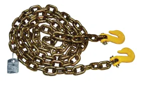 Ancra Cargo Grade 70 3/8″ x 10′ Chain w/Grade 80 Clevis Hooks