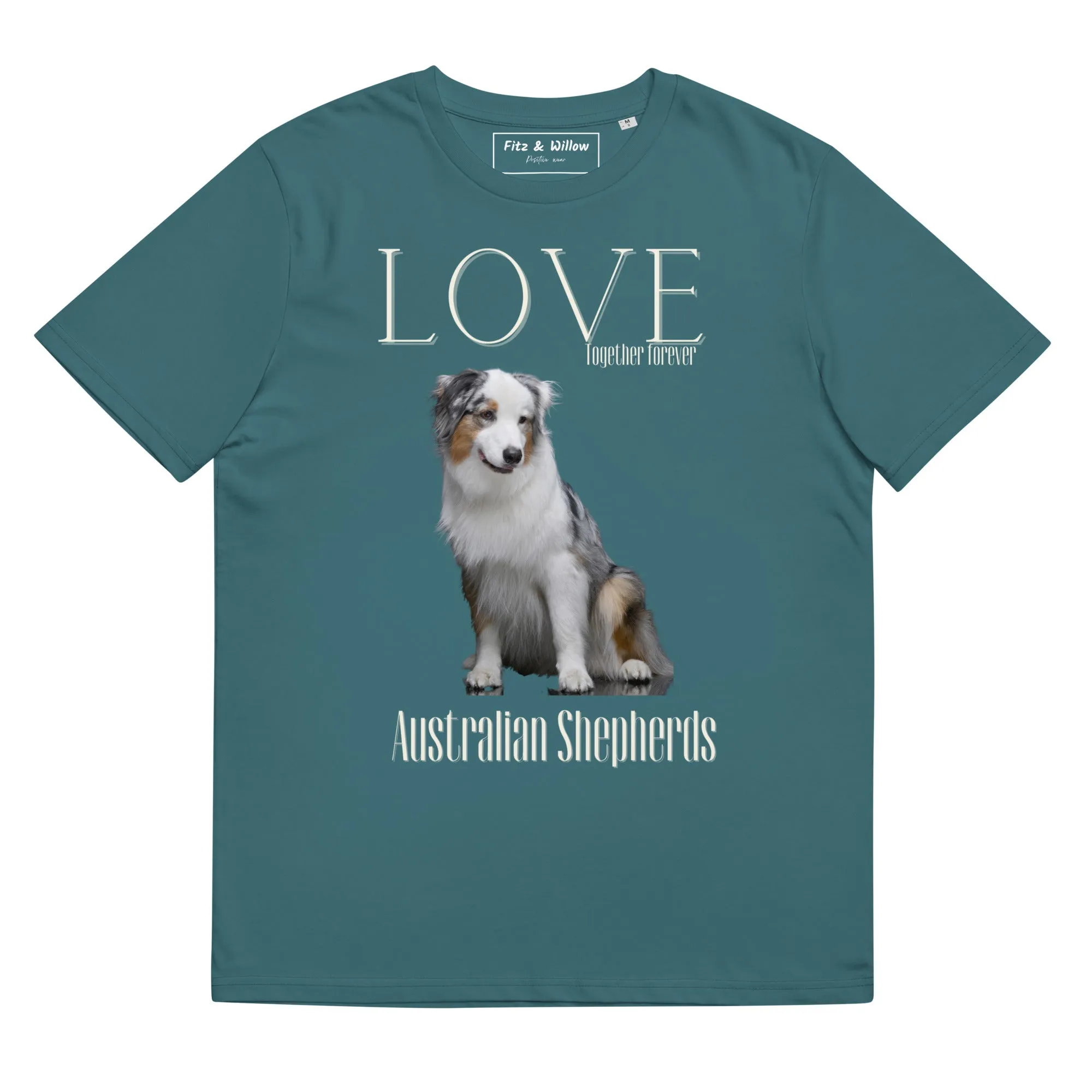 Australian Shepherd lovers organic t-shirt