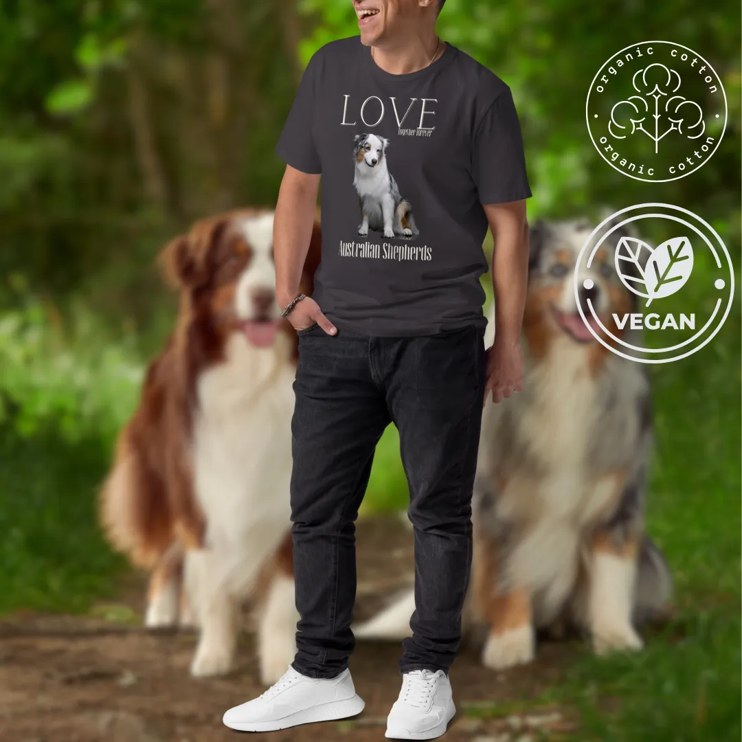 Australian Shepherd lovers organic t-shirt