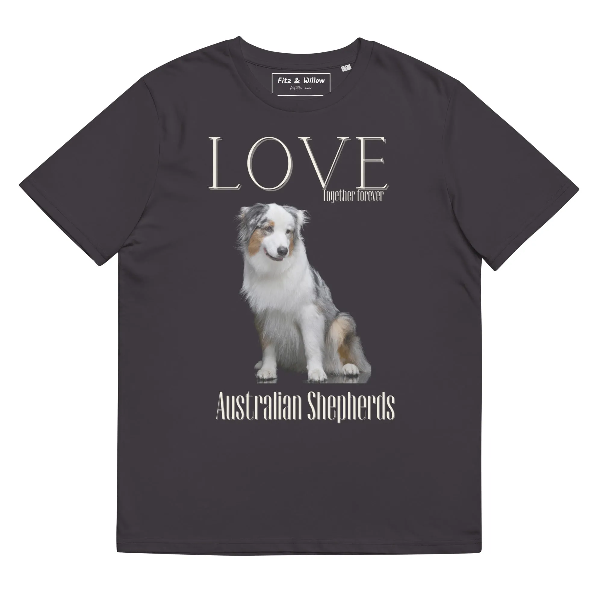 Australian Shepherd lovers organic t-shirt