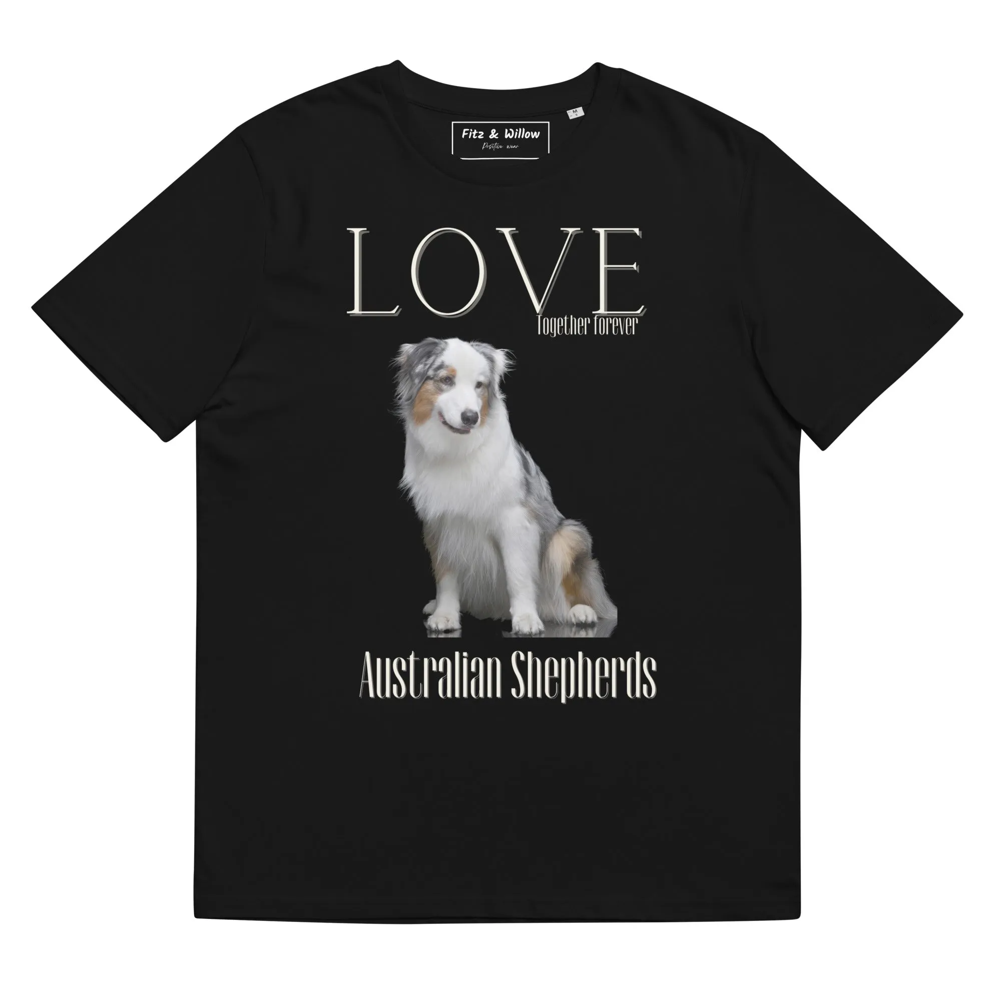 Australian Shepherd lovers organic t-shirt
