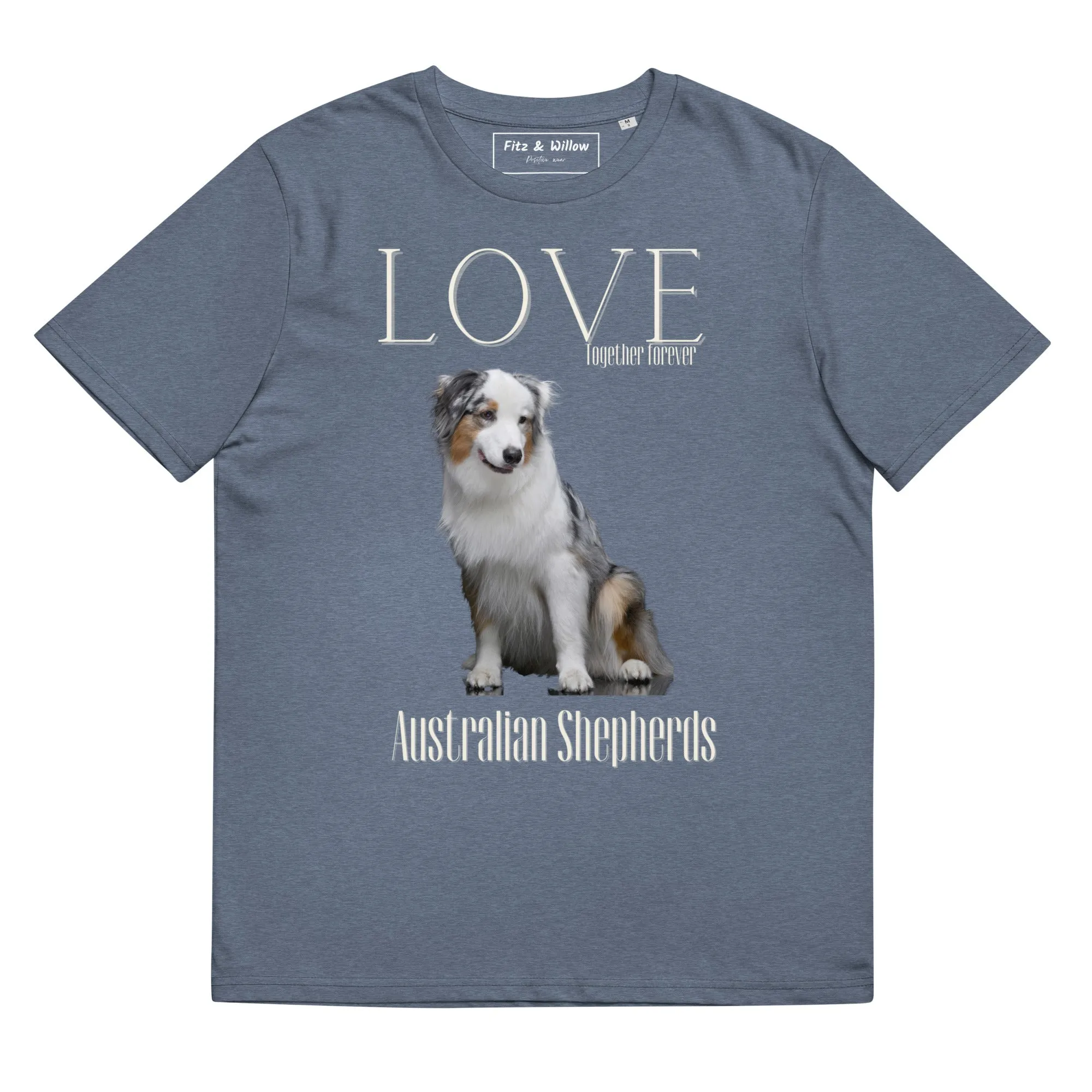 Australian Shepherd lovers organic t-shirt