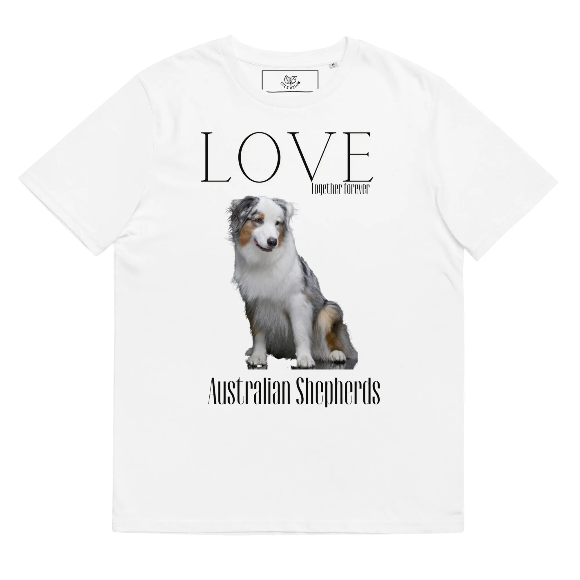 Australian Shepherd lovers organic t-shirt
