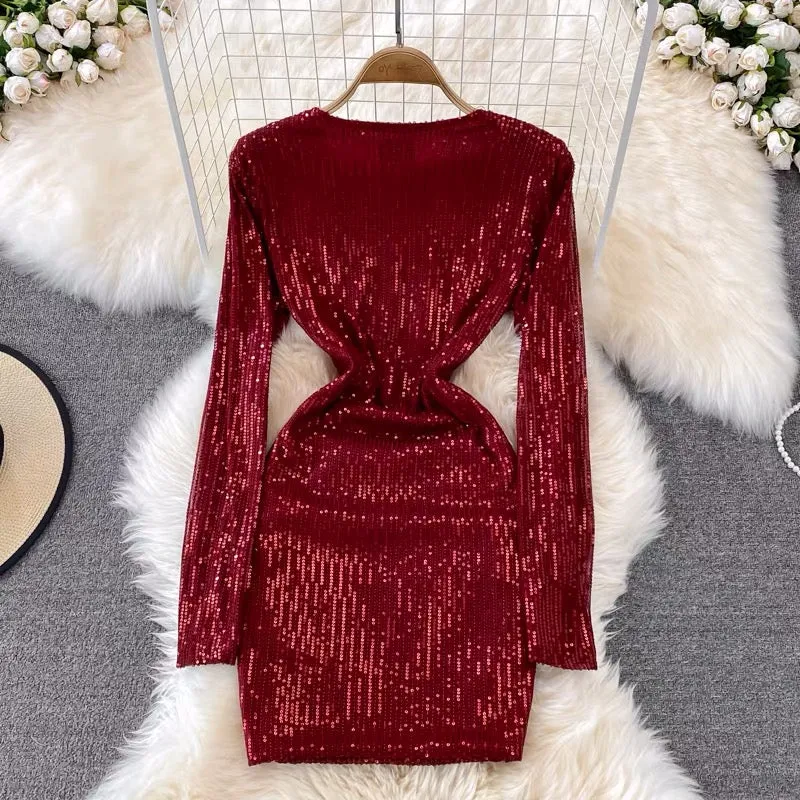 Ava Sequin Dress