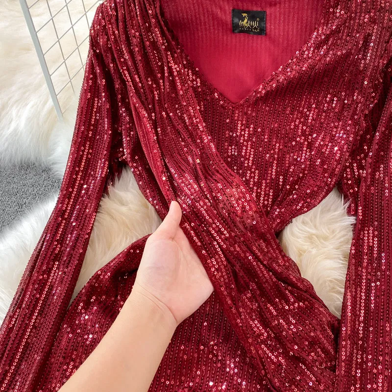 Ava Sequin Dress
