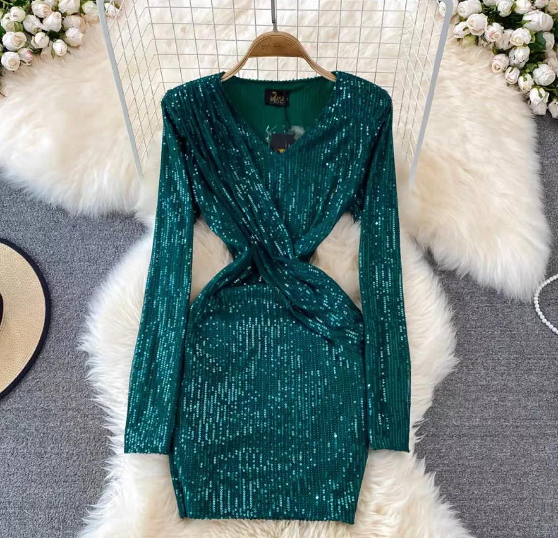 Ava Sequin Dress