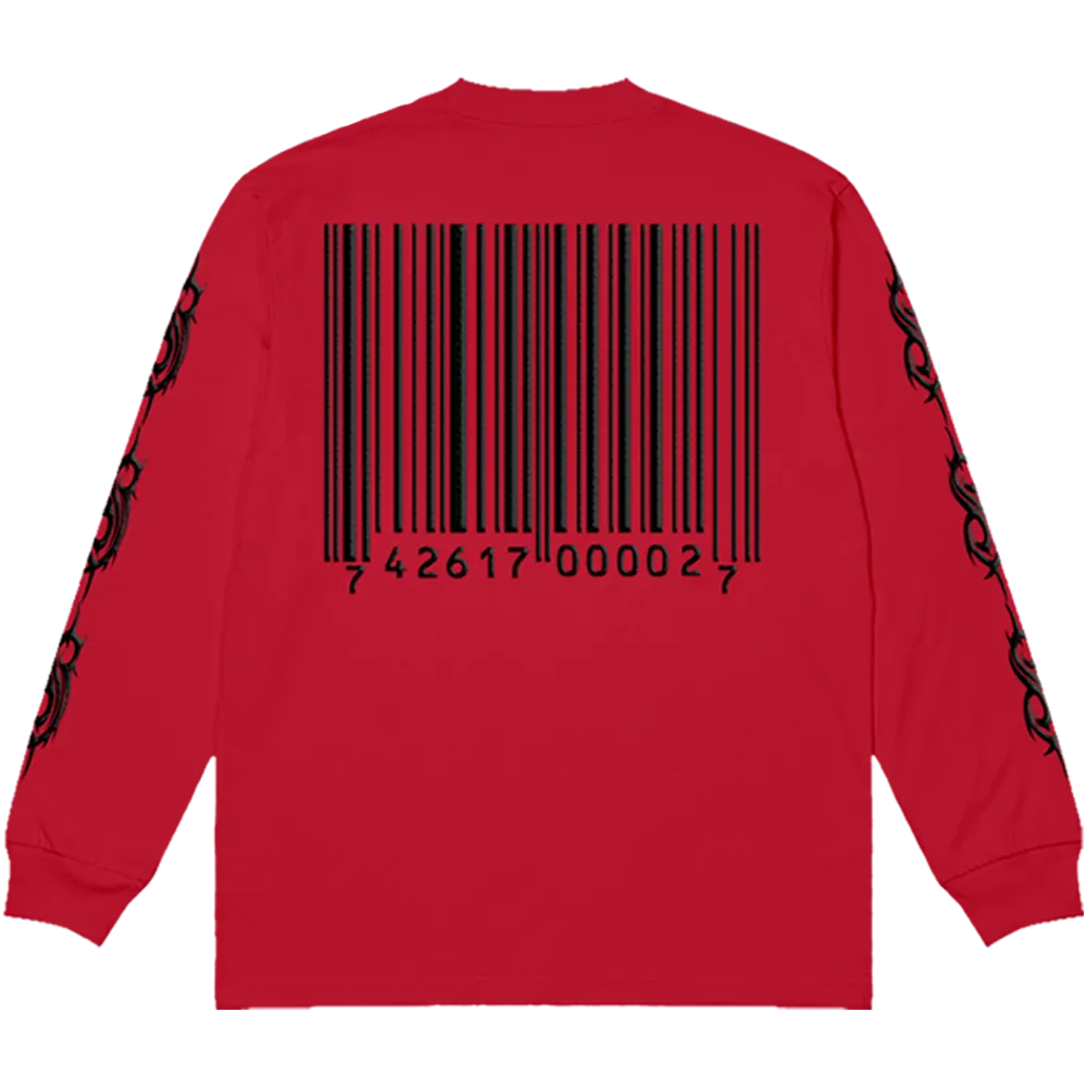 Barcode Puff Ink Longsleeve T-Shirt