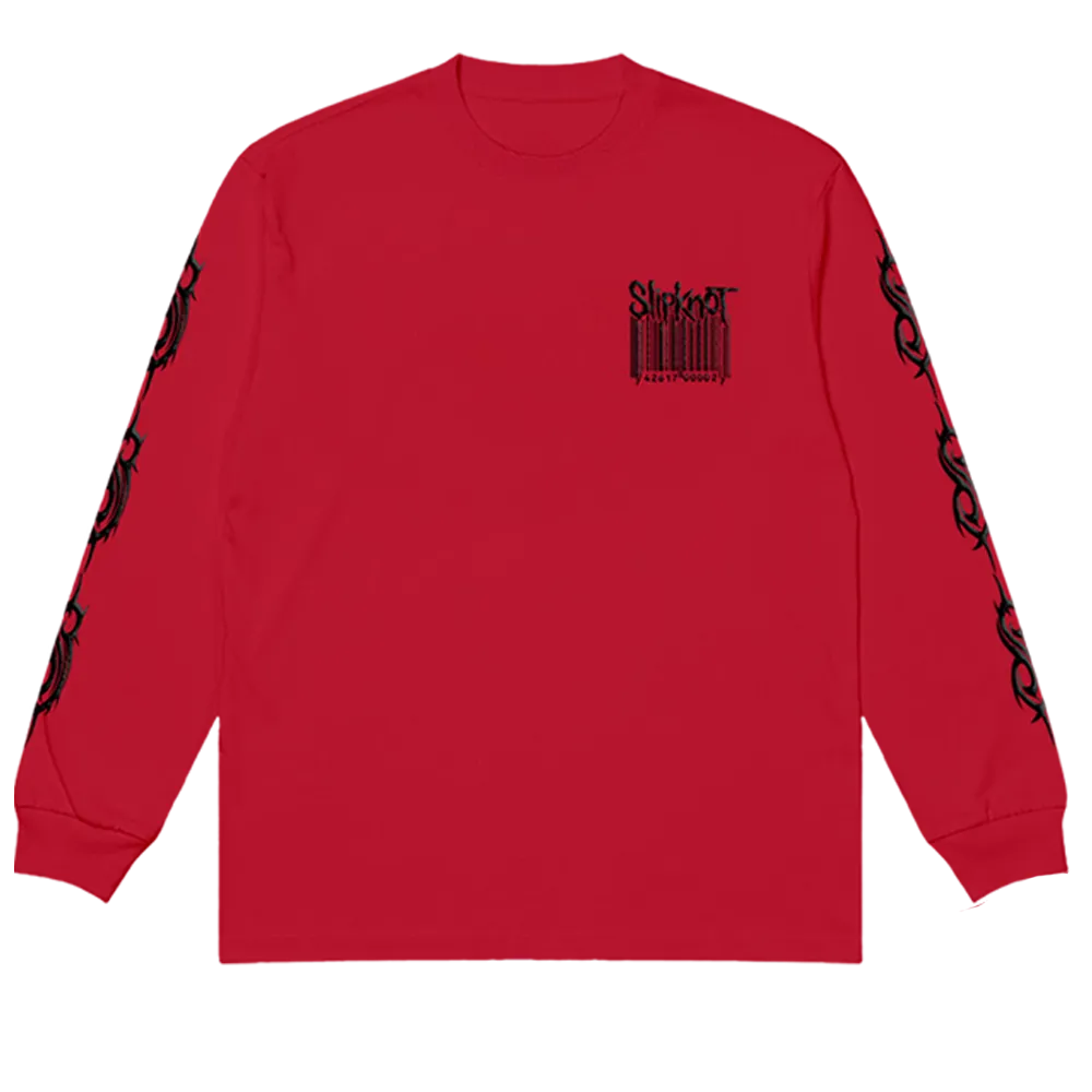 Barcode Puff Ink Longsleeve T-Shirt