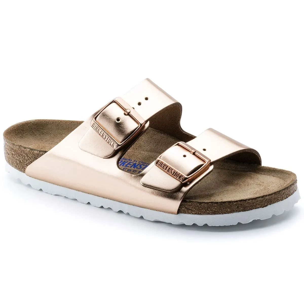 Birkenstock Women's Arizona Soft Footbed Copper Leather