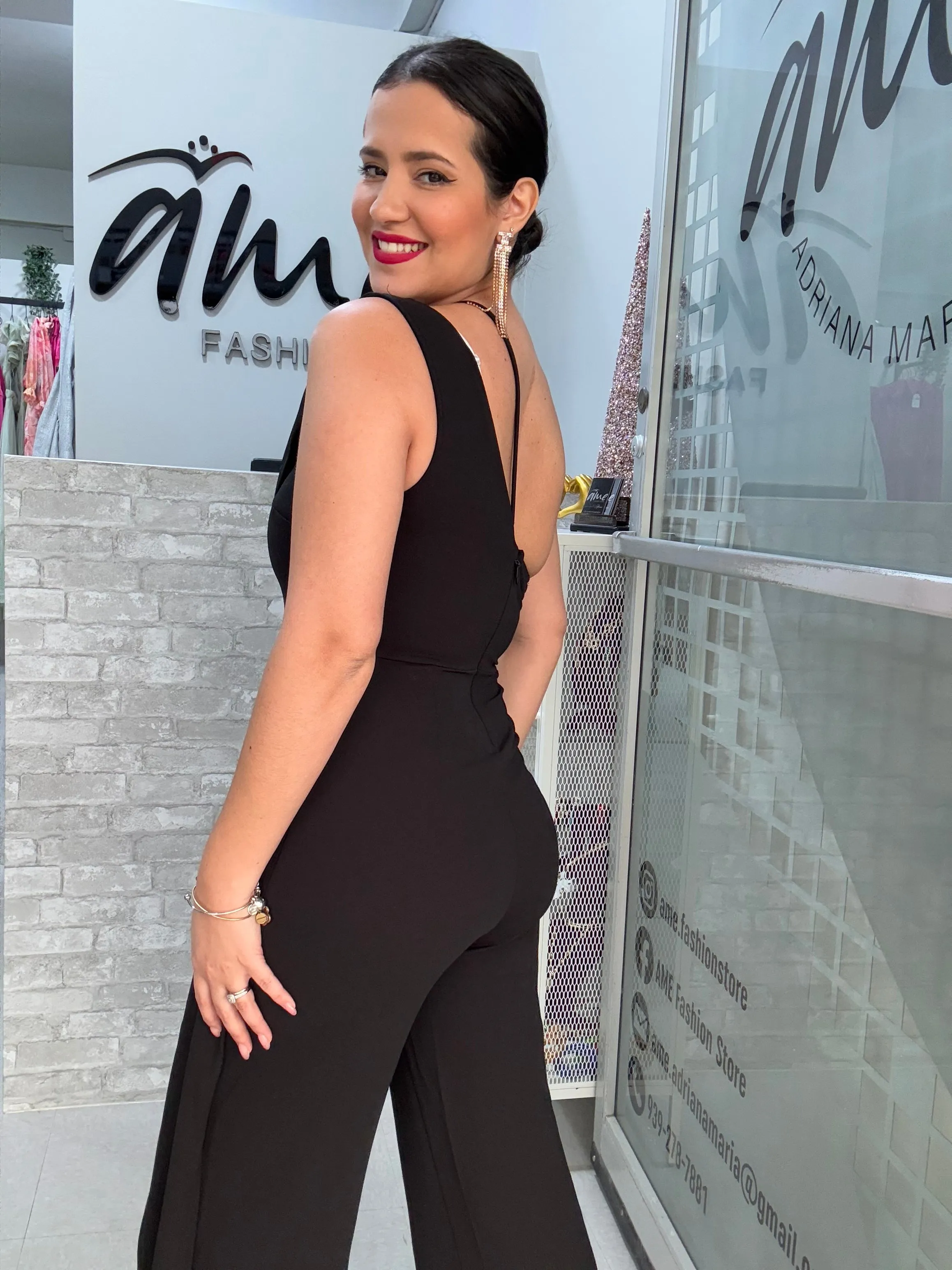 Black Long Jumpsuit