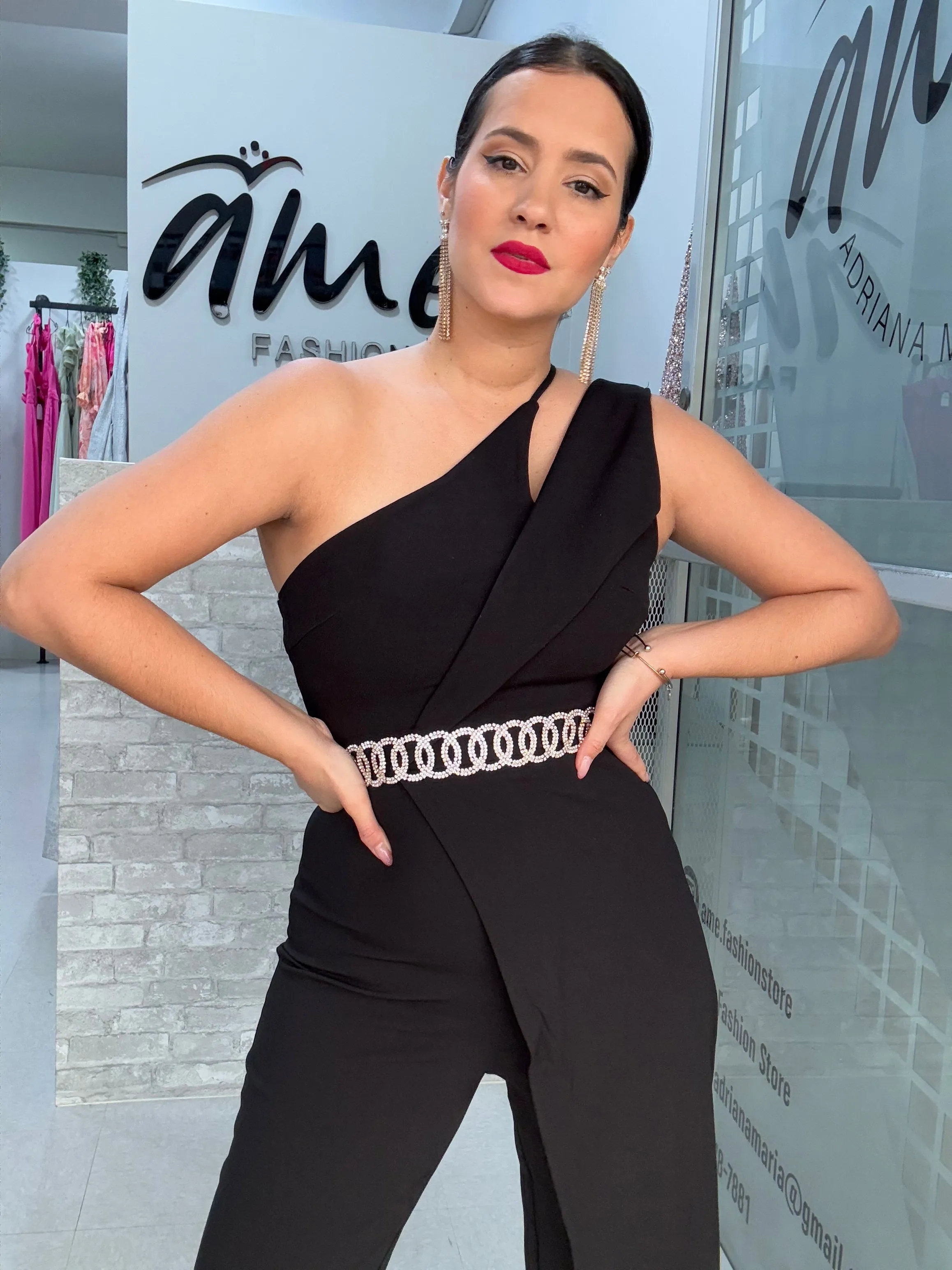 Black Long Jumpsuit
