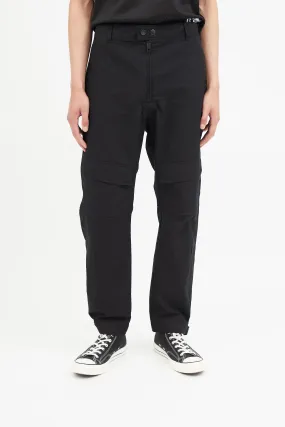 Black Ripstop Cargo Pant