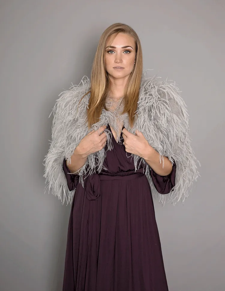 Blair Deluxe - Feather Jacket in Ash