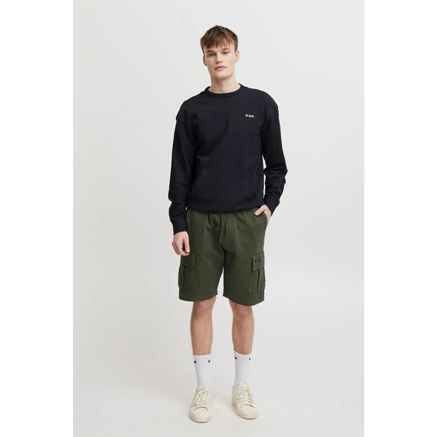 BLND Cargo Olive Shorts