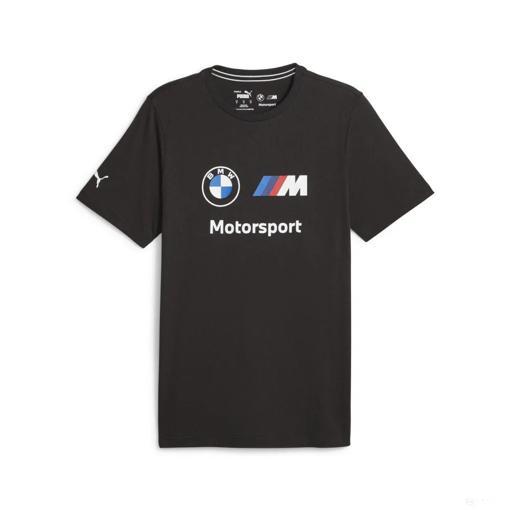 BMW MMS t-shirt, Puma, ESS, logo, black