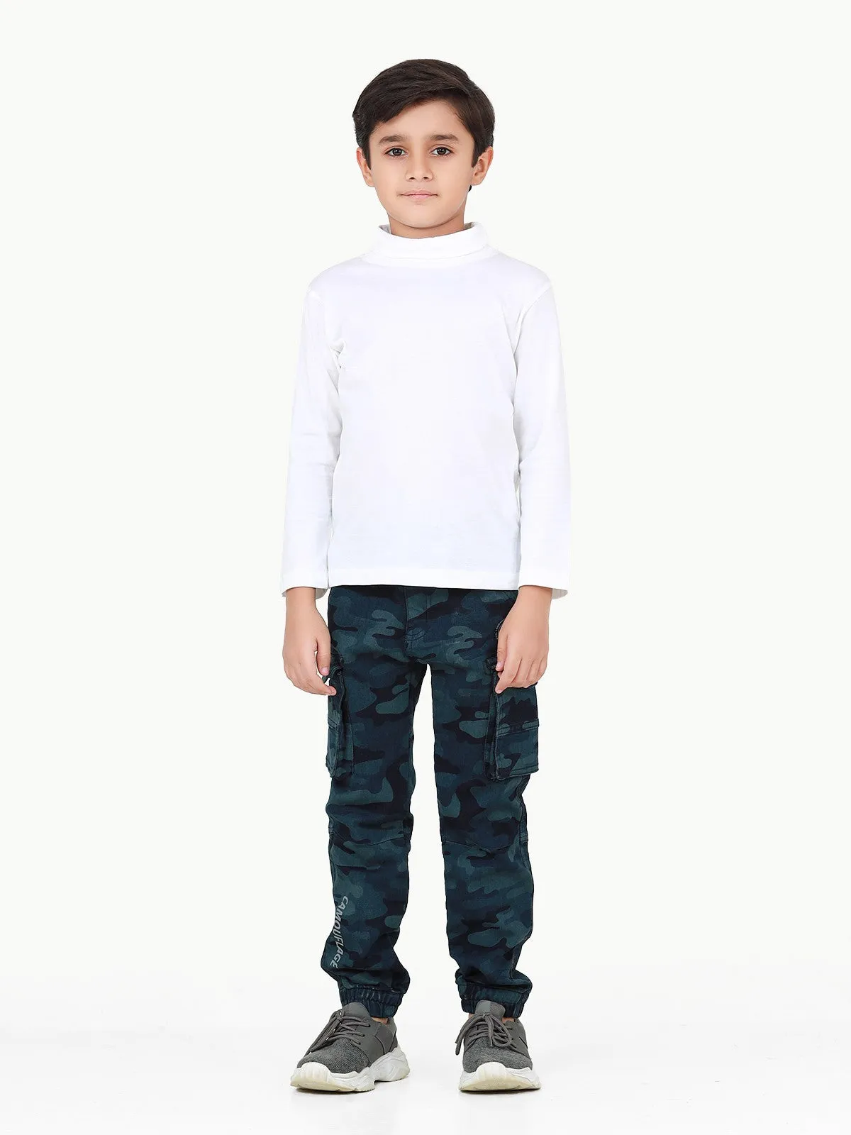 Boy's Dark Navy Trouser - EBBT22-022