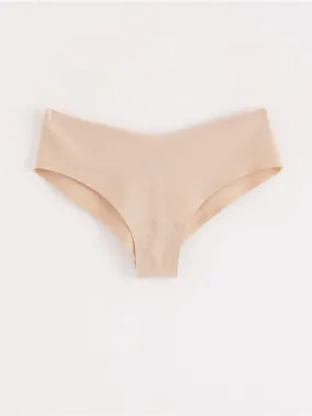 Bras & Honey Invisible Stretch Hipster Panty, Champagne