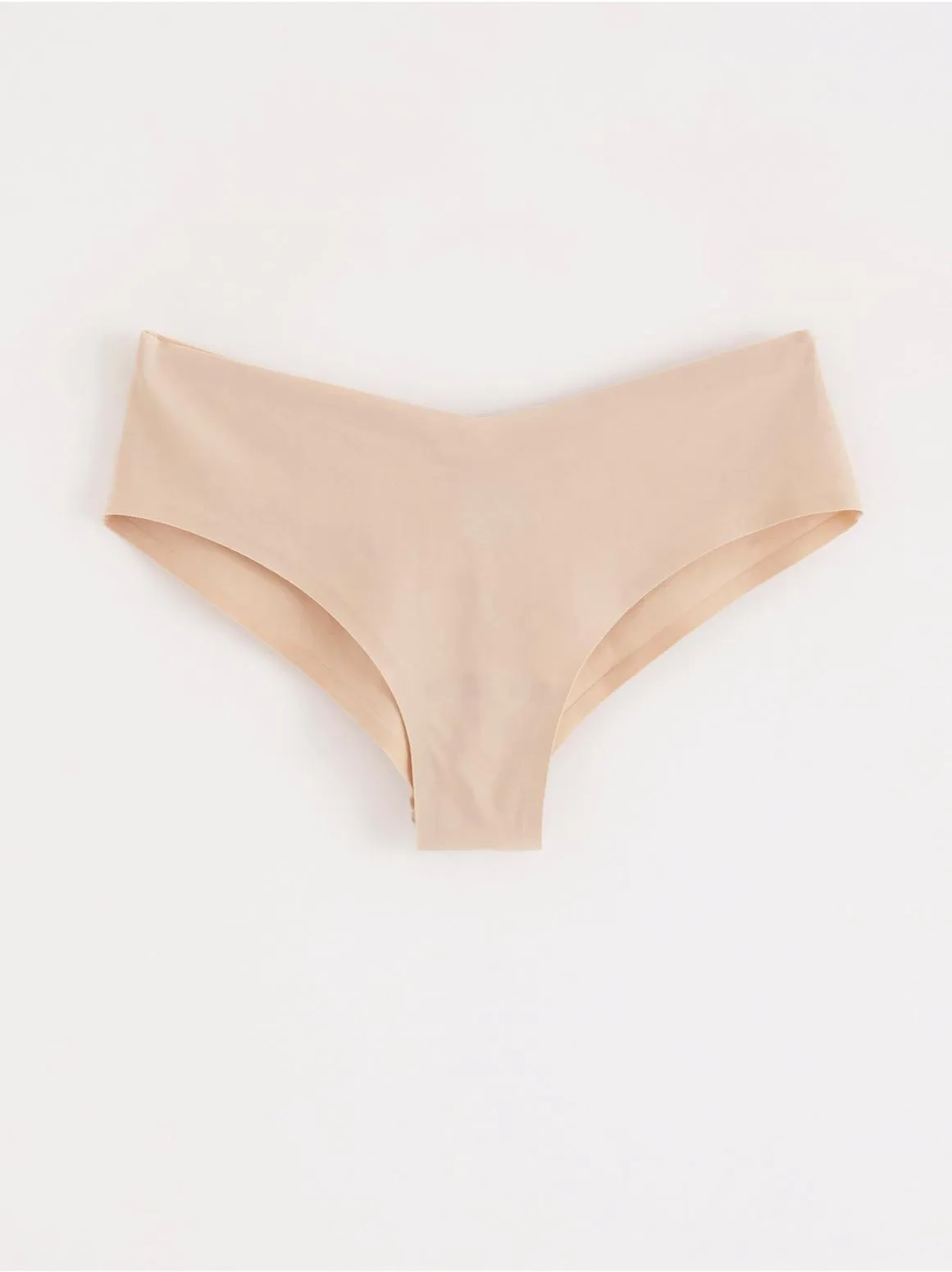 Bras & Honey Invisible Stretch Hipster Panty, Champagne