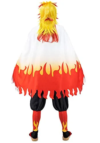 C-ZOFEK Cosplay Costume Anime Kimono Outfits Cardigan for Mens Uniform with Cloak Full Set Role Play