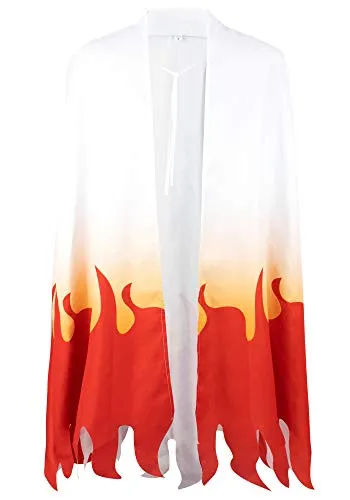 C-ZOFEK Cosplay Costume Anime Kimono Outfits Cardigan for Mens Uniform with Cloak Full Set Role Play