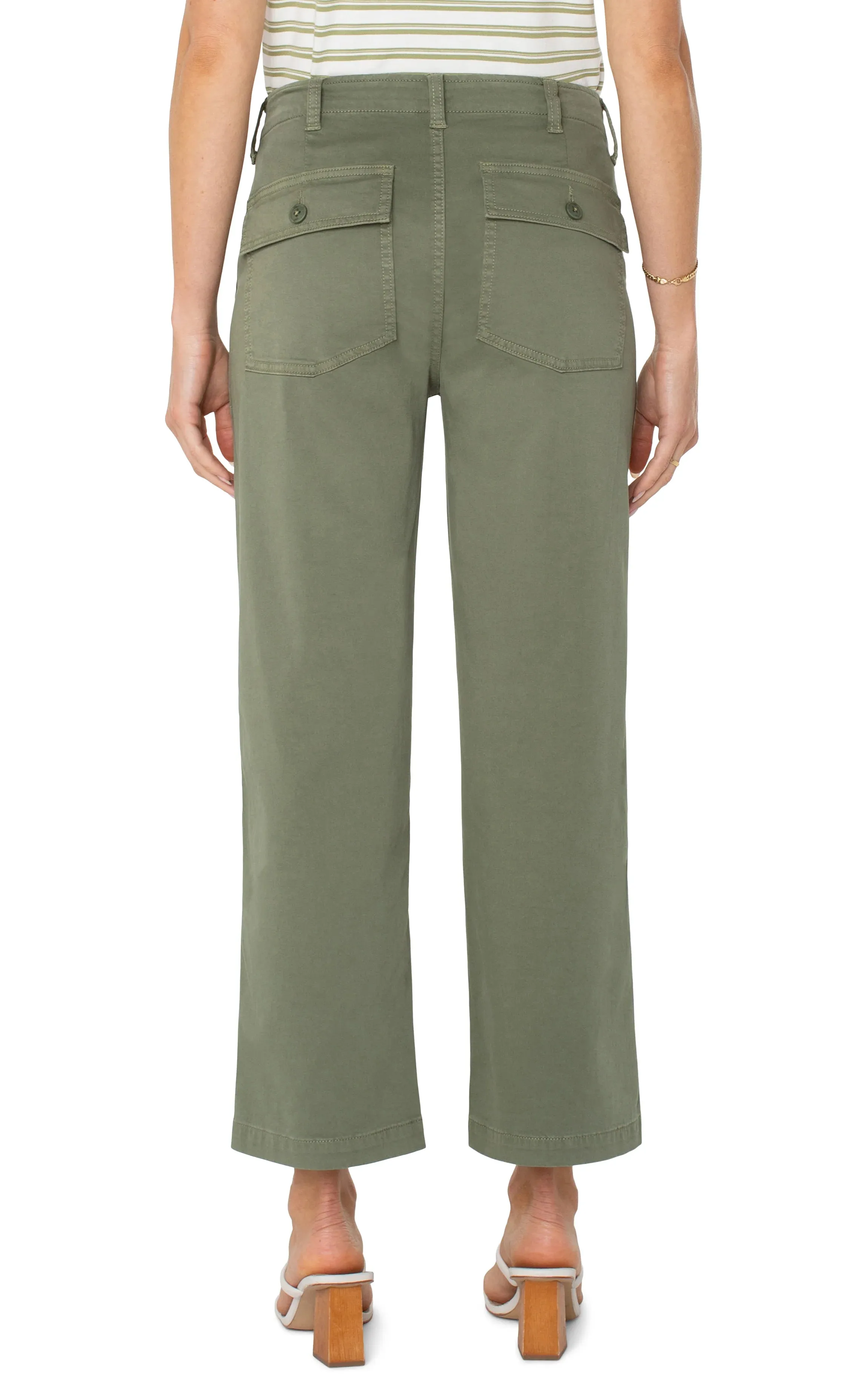 Cargo Crop Wide Leg