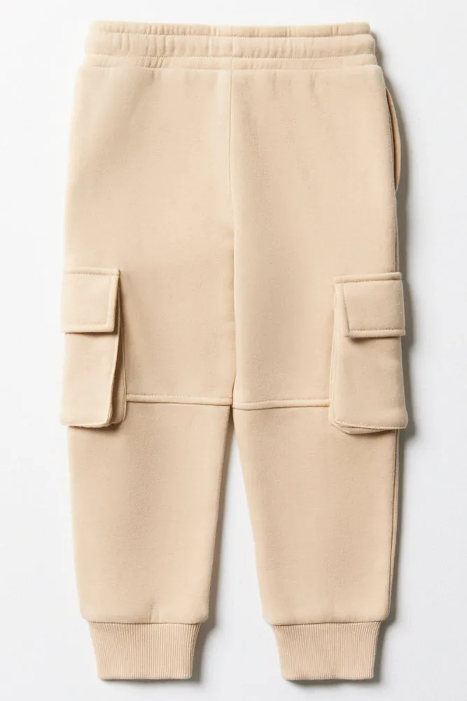 Cargo Trackpants Natural