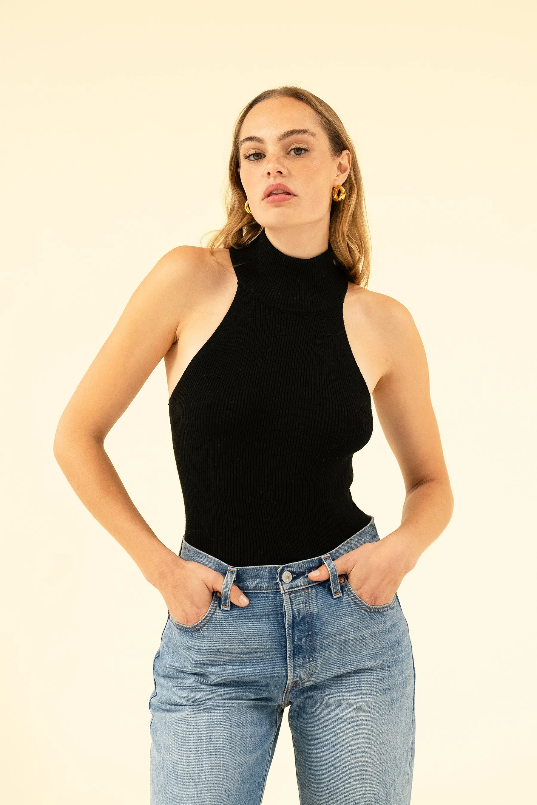 CAROLYN KNIT - NOIR