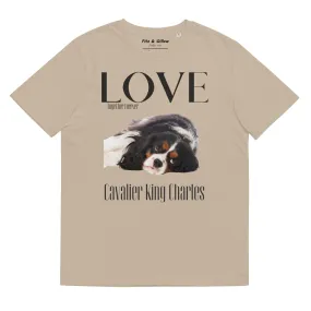 Cavalier King Charles Spaniel organic cotton tee