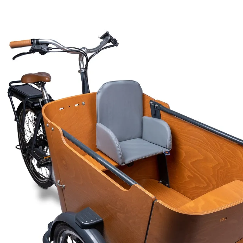 Child seat suitable for every Babboe cargo bike | Dark Grey