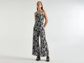 Cross back jumpsuit