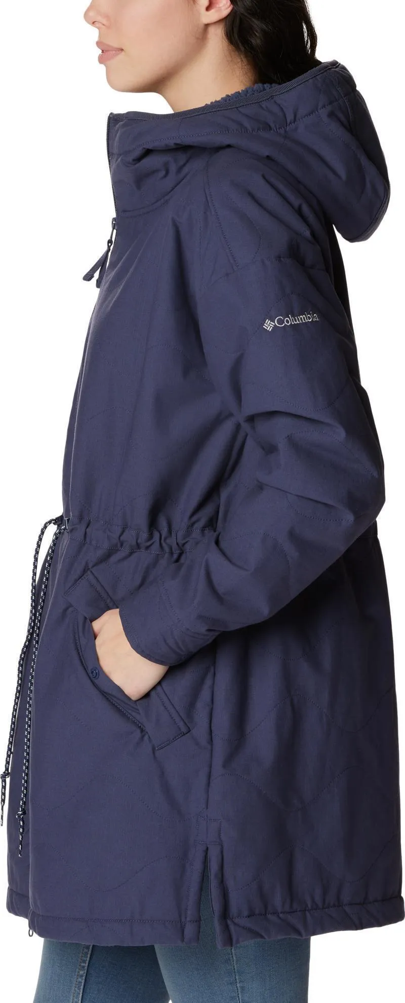 Crystal Crest Quilted Jacket - Womens