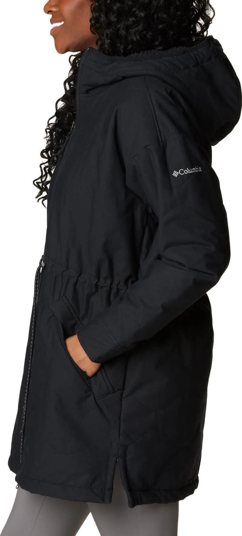 Crystal Crest Quilted Jacket - Womens