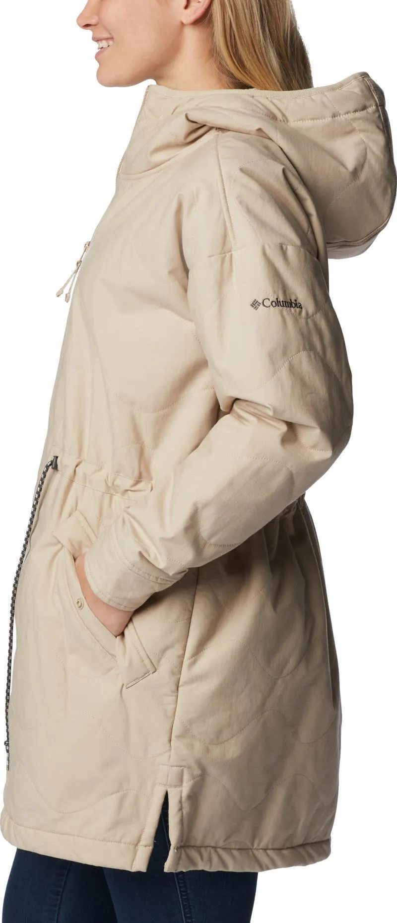 Crystal Crest Quilted Jacket - Womens