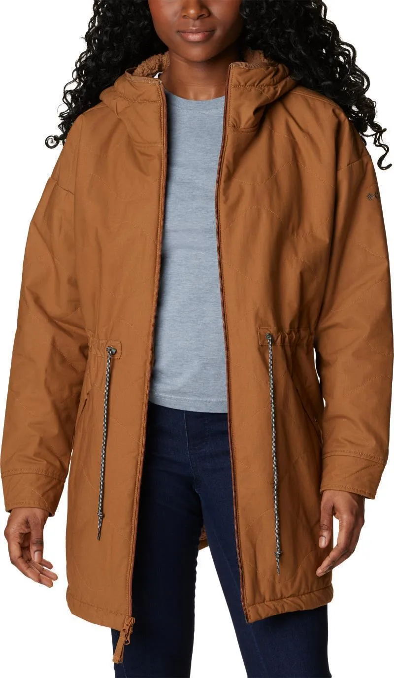 Crystal Crest Quilted Jacket - Womens