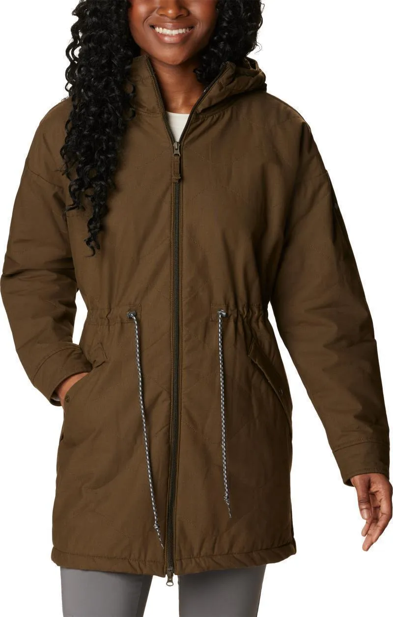 Crystal Crest Quilted Jacket - Womens