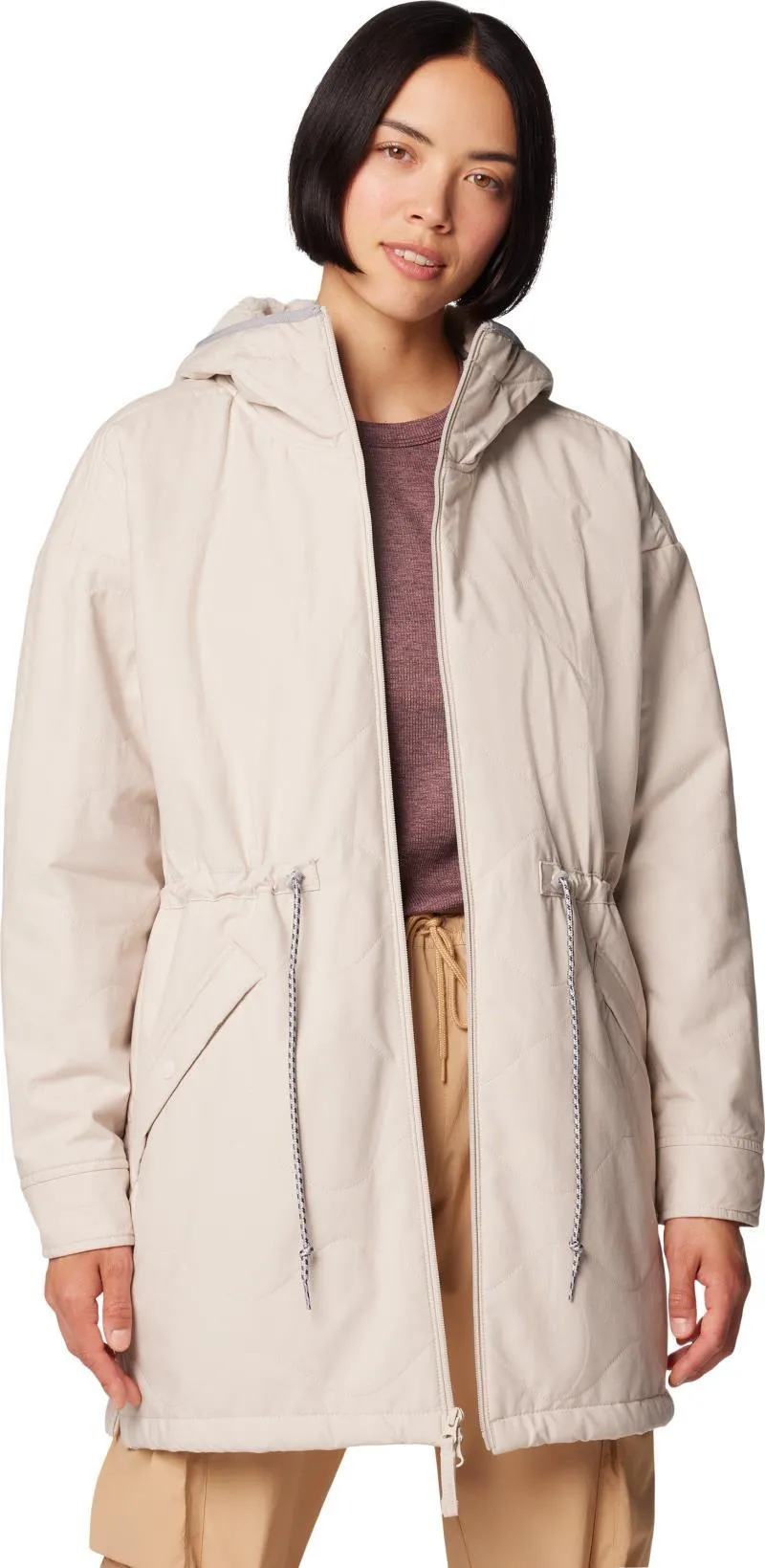 Crystal Crest Quilted Jacket - Womens