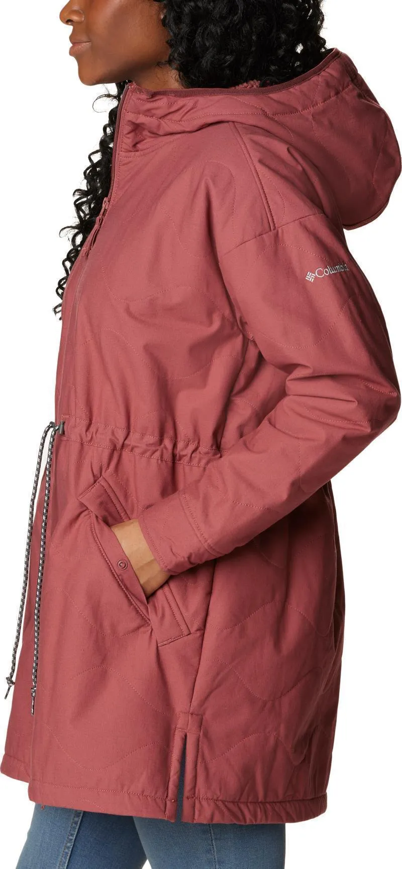 Crystal Crest Quilted Jacket - Womens