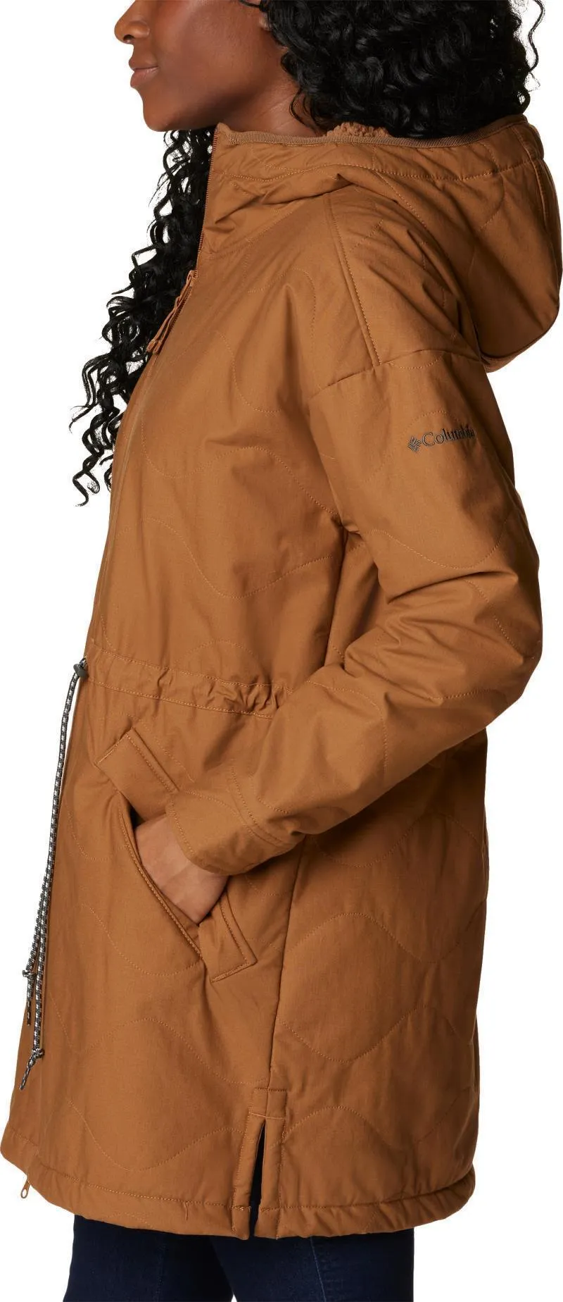 Crystal Crest Quilted Jacket - Womens