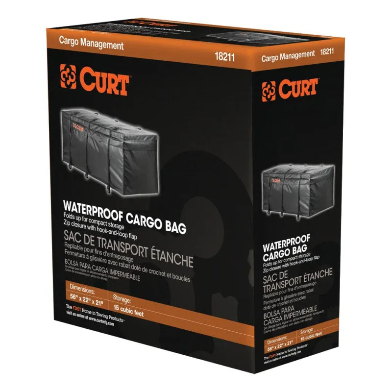 CURT Weather-Resistant Vinyl Cargo Bag | 424L