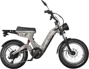 Cyrusher Scout Electric Bike Moped Style Step-Through 28 MPH 56 Mile Range 1000W New