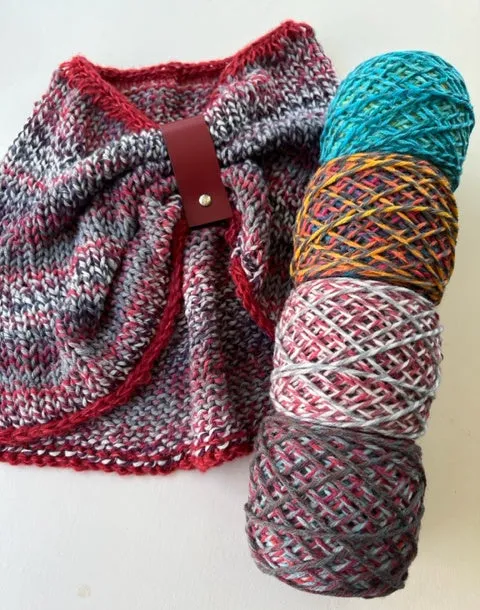 Darin cowl knit kit, 40% off