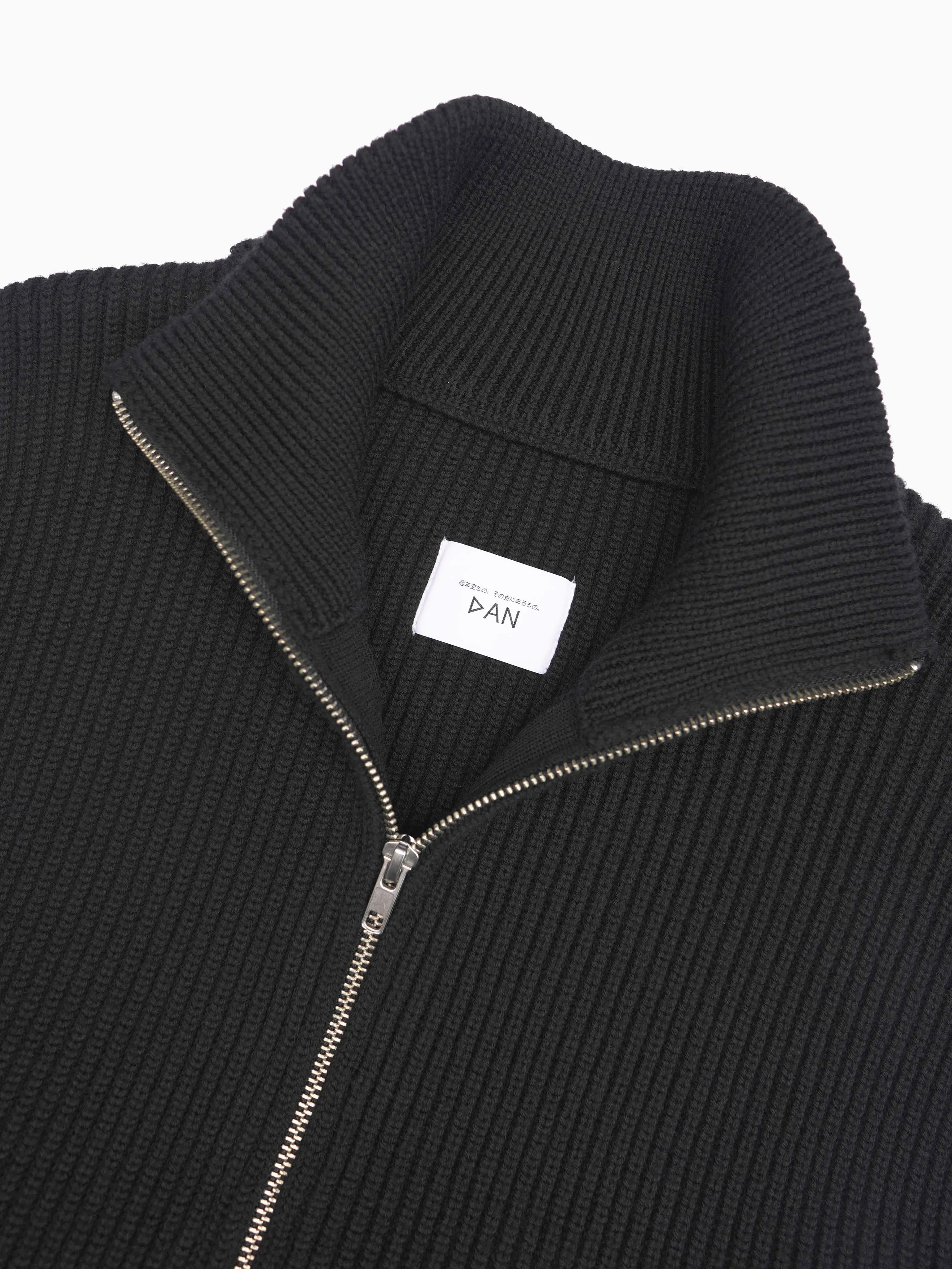 Drivers Knit Vest - BLACK