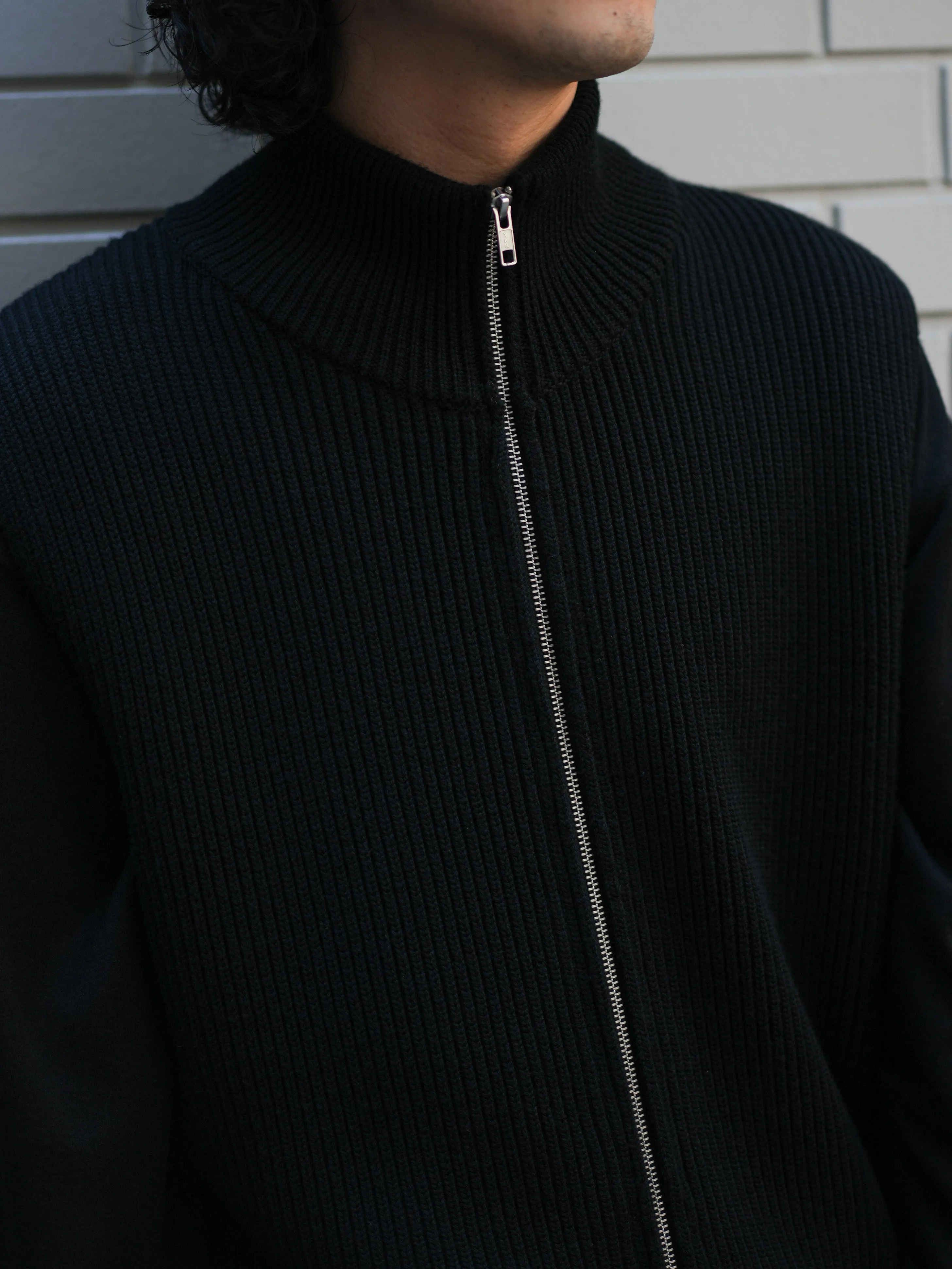Drivers Knit Vest - BLACK
